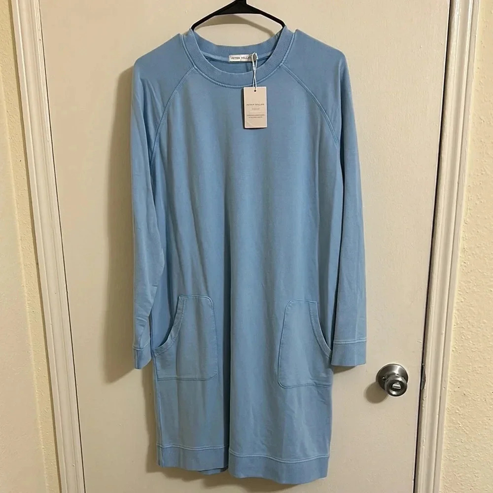 NWT Peter Millar Women’s‎ Long Sleeve Sweatshirt Dress